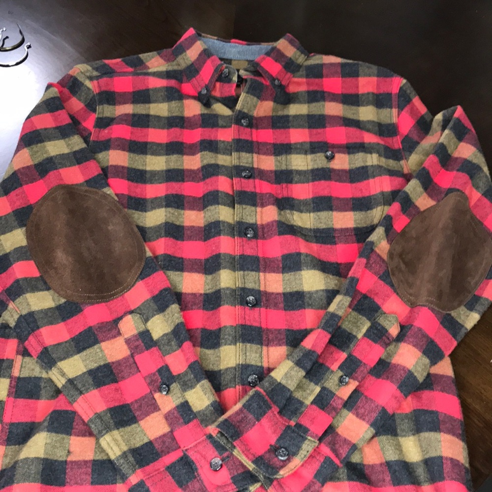 J.Crew button down flannel shirt